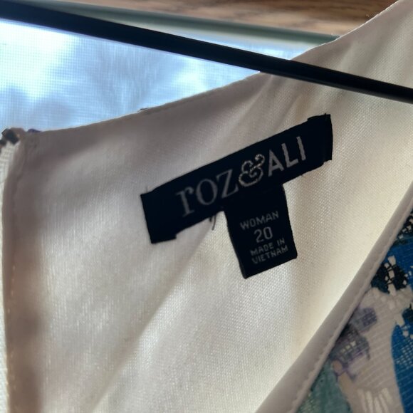 Floral Plus Size Dress - Picture 4 of 4